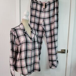 Victoria's Secret Cotton Pajama Set Size L